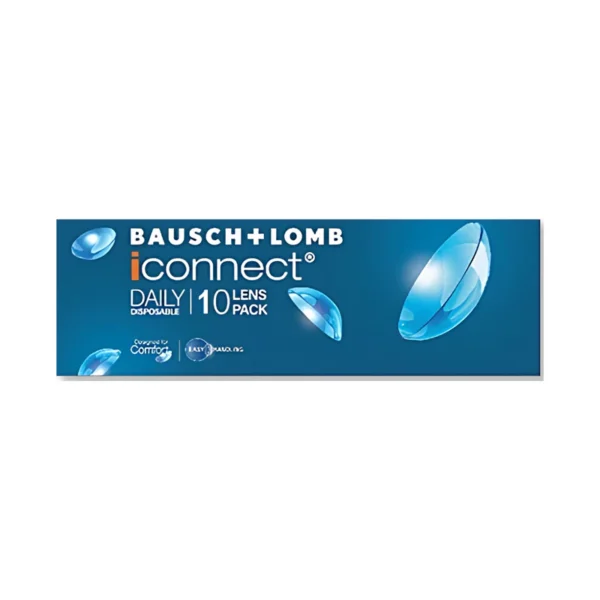 Bausch & Lomb Iconnect Daily Disposable Contact Lenses 10 Lens Box