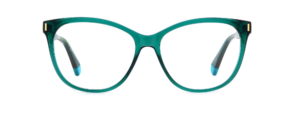 Polaroid PLD D463 ZI9 Blue Grey Rectangle Eyeglasses for Men