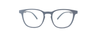 Eyencode MJ101 | Greyish Circular TR90 Eyeglasses for Men & Women