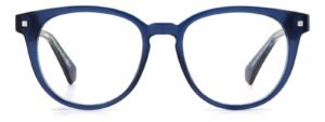 Polaroid PLD D445 ZX9 blue azure round eyeglasses for men and women