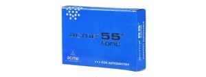 acme ACME 55 TORIC CROSS COMPOUND Disponsble Toric Lenses 6 Lens Box