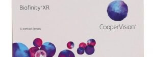 CooperVision Biofinity XR Toric Disposable Toric Contact Lenses 3 Lens Box