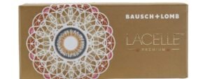 Bausch & Lomb Lacelle Premium Monthly Disposable Multifocal Contact Lenses 2 Lens Box