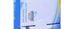 acme Acme 55 Aspheric Monthly Disponsble contact Lenses 6 Lens Box