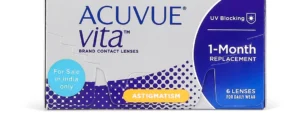 Acuve Vita Toric Disposable Toric Contact Lenses 6 Lens Box