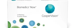 CooperVision Biomedics Now Disposable Spherical Contact Lenses 6 Lens Box