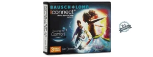 Bausch & Lomb Iconnect Monthly Disposable Contact Lenses 3 Lens Box