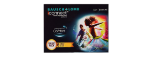 Bausch & Lomb Iconnect Monthly Disposable Contact Lenses 6 Lens Box