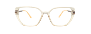 Eyencode jacqueline 2 Eyeglasses 20612 Cateye Beige Translucent