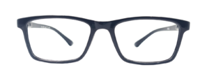 Liberty Bachelors Flexible M-407 Eyeglasses Rectangle Black